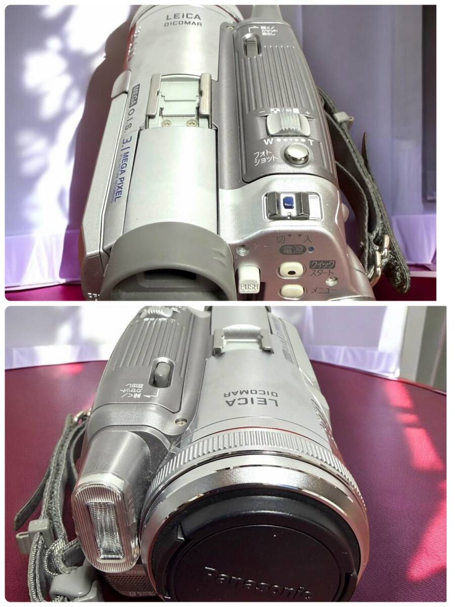 送料無料 Panasonic パナソニック NV-GS250 S シルバー デジタルビデオ