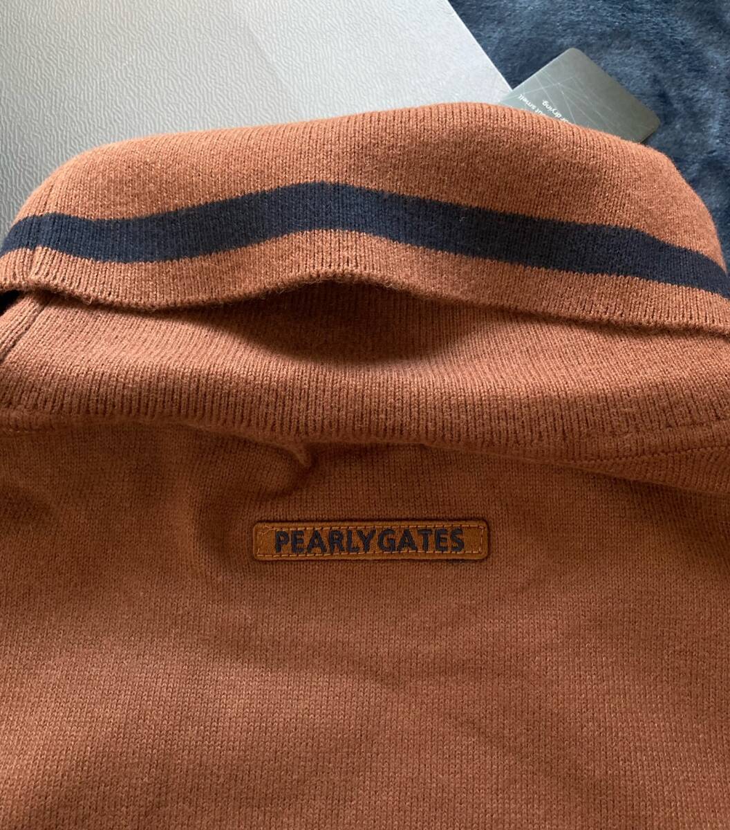 新品 パーリーゲイツ ソフトタッチハイネックニット プルオーバー(5