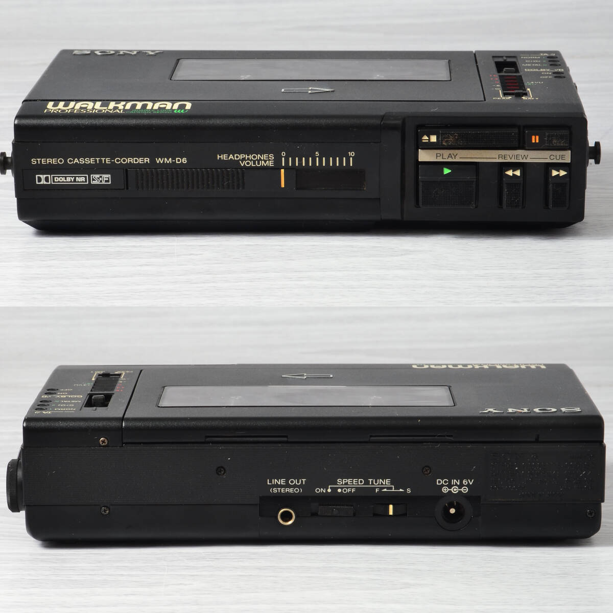 SONY WALKMAN WM-D6 カセットウォークマン プロフェッショナル