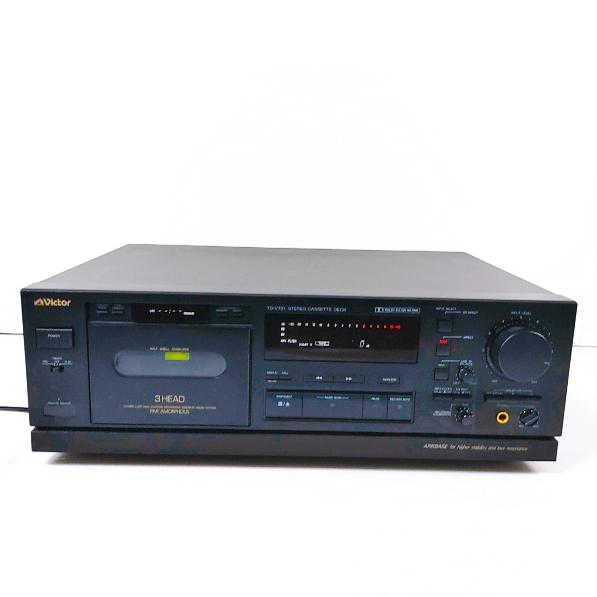 Victor ビクター カセットデッキ TD-V731 3ヘッド ブラック｜Yahoo
