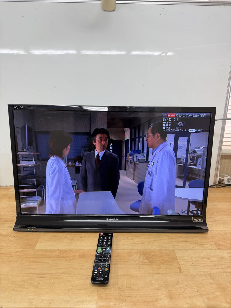 SHARP シャープ テレビ 32型 地デジ 地上波 2013式 薄型 動作品｜Yahoo