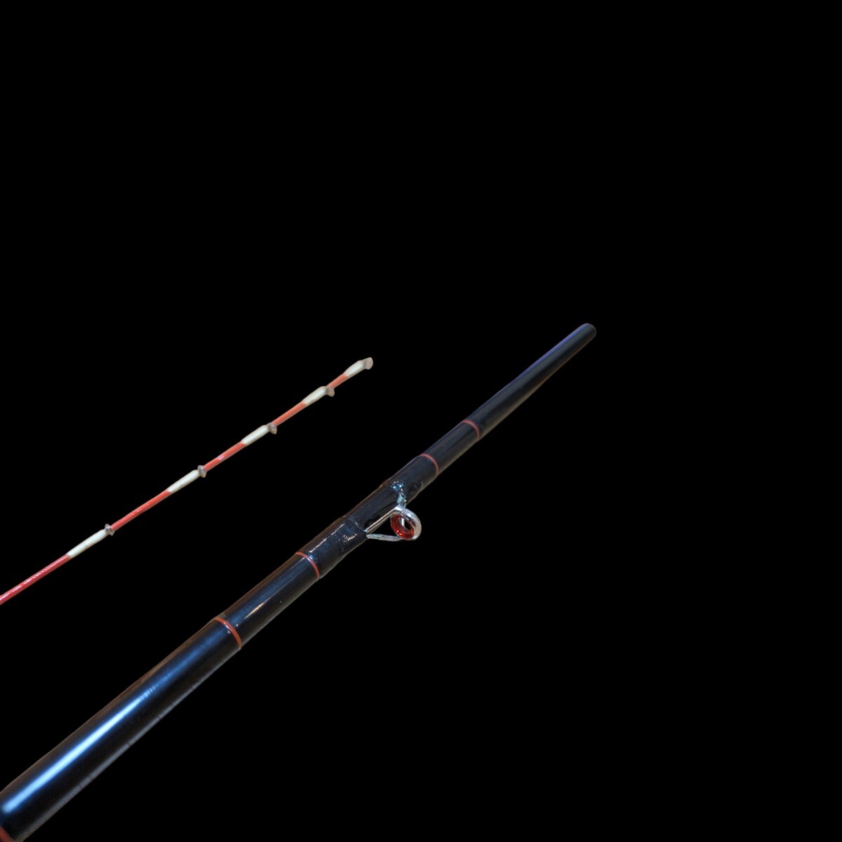 櫻井漁具 江戸川銘 和竿 筏竿 カセ竿 2本継 竹竿 収納袋付 チヌ