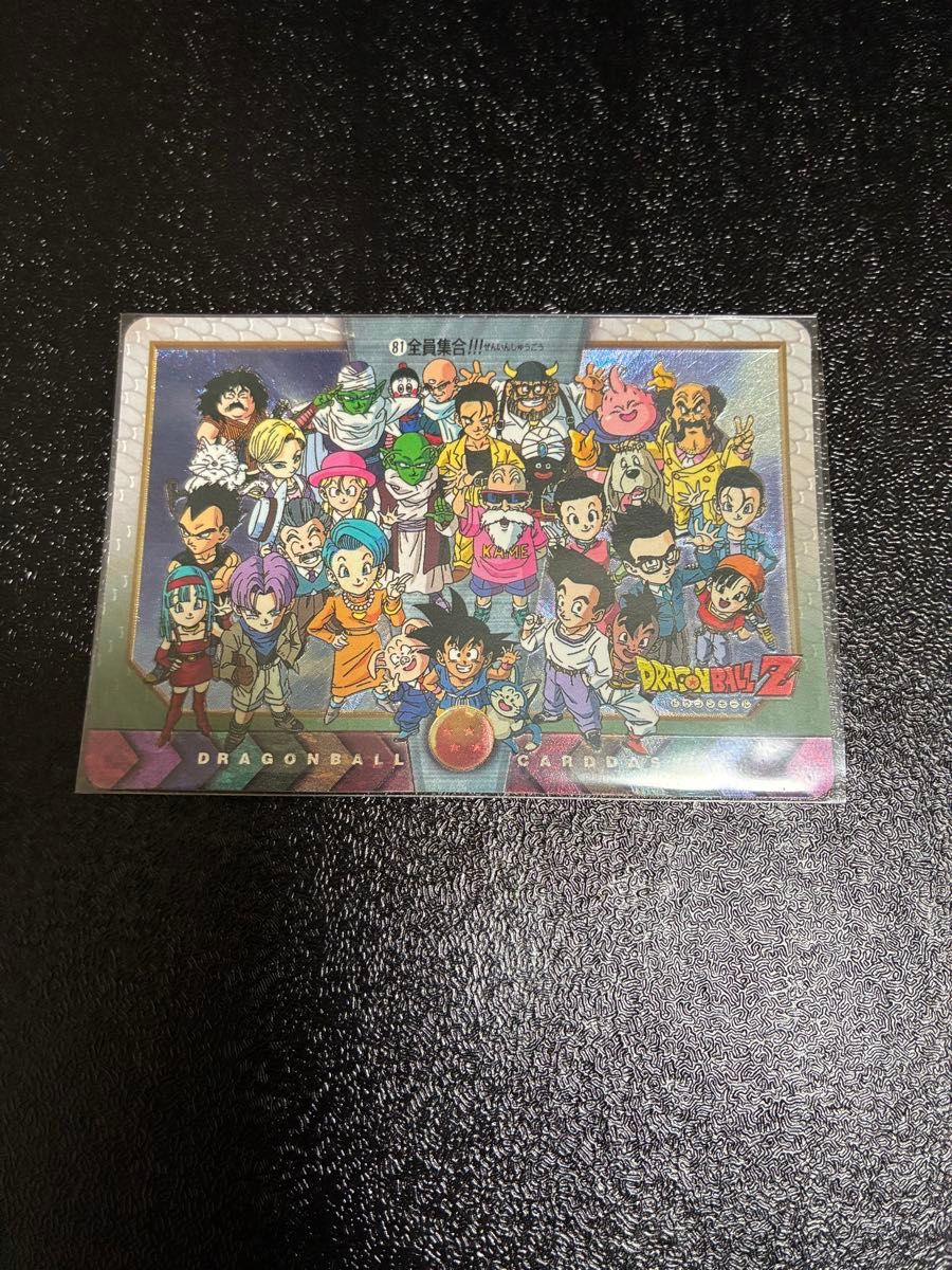 ドラゴンボールZ カードダス 81 全員集合 本弾トータルナンバー1291番