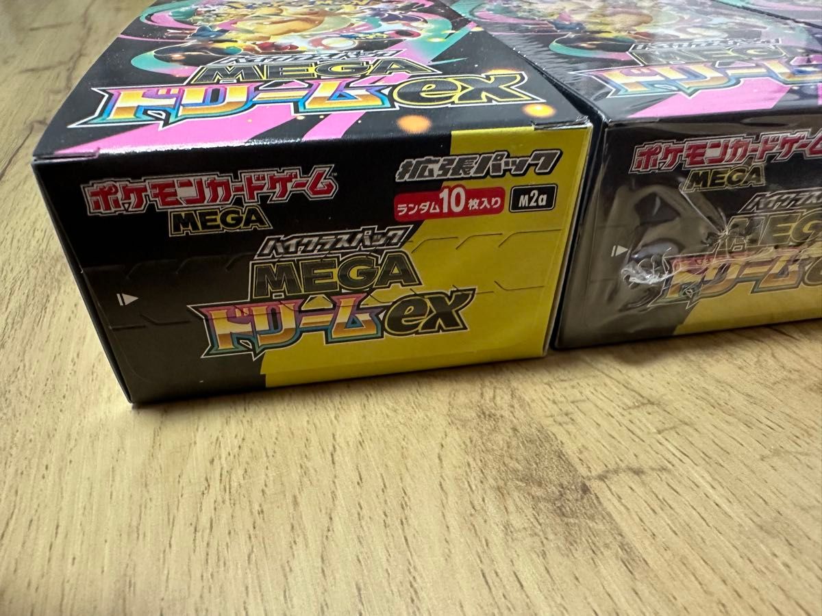 ポケモンカードゲーム MEGAドリームexシュリンク付き3box ポケモン
