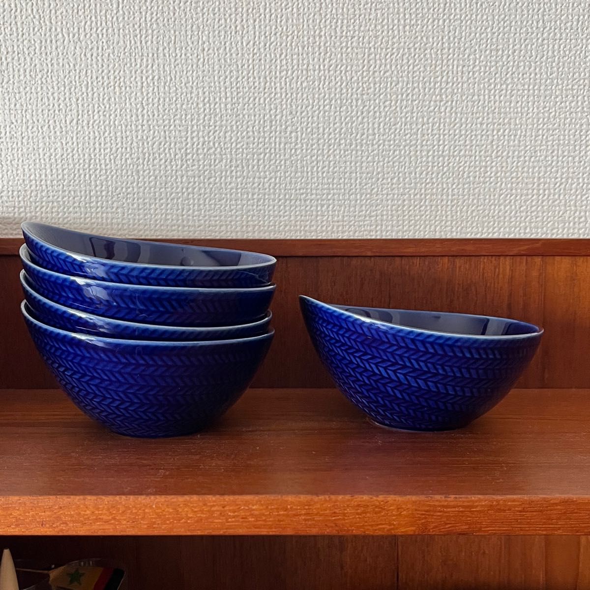 ロールストランド Bla Eld ボウル 13cm 5個セット バラ売り可｜Yahoo