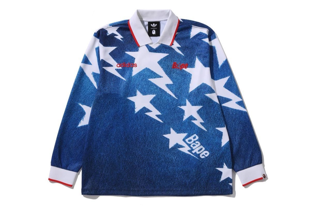 A BATHING APE x adidas LS Sta Jersey 