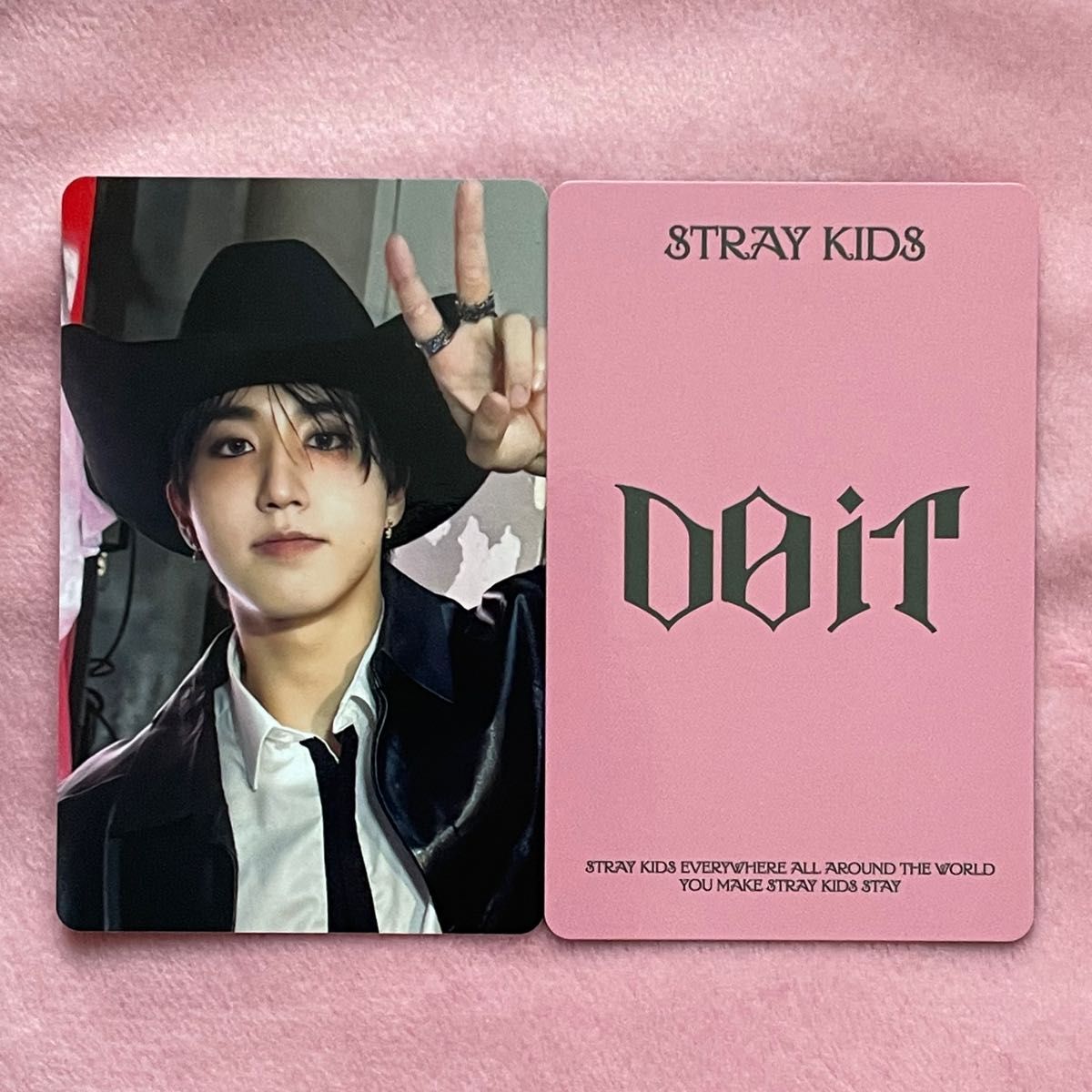 StrayKids スキズ DOITフーディ ポップアップ トレカ 封入 ハン stray