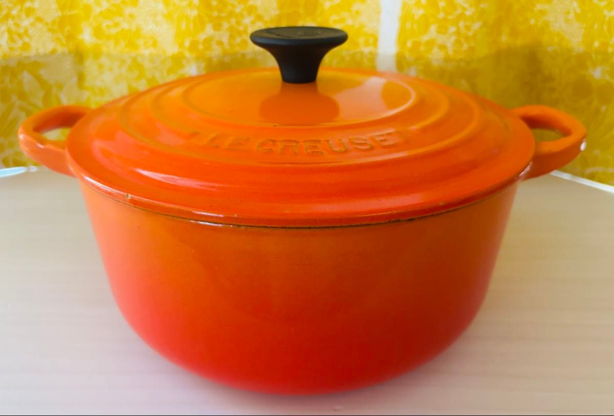 used】Le Creuset ルクルーゼ 両手鍋 20cm｜Yahoo!フリマ（旧PayPay