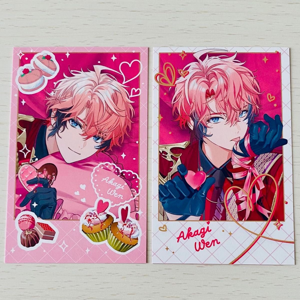 赤城ウェン チェキ にじさんじ Melty Valentine MeltyValentine