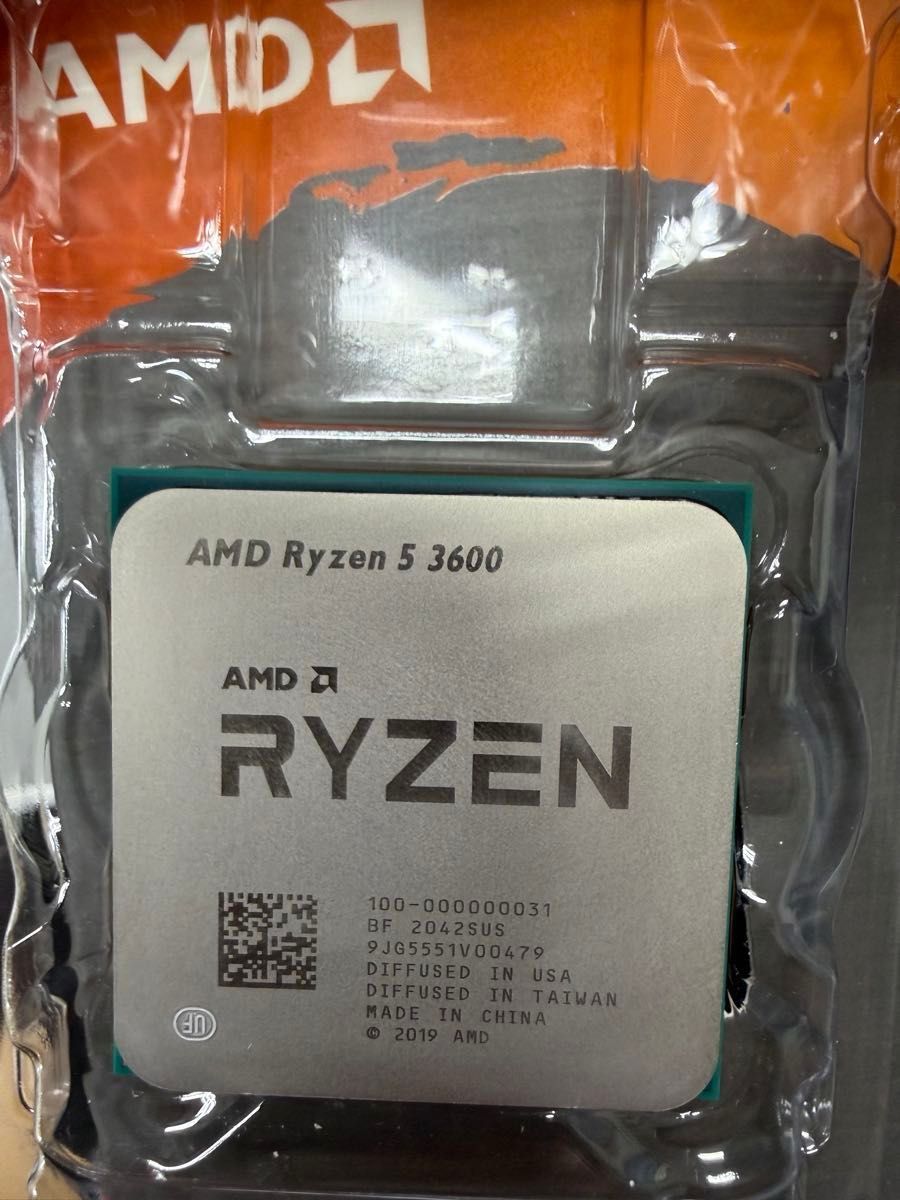 AMD Ryzen 5 3600 動作確認済み 箱あり クーラー付き｜Yahoo!フリマ