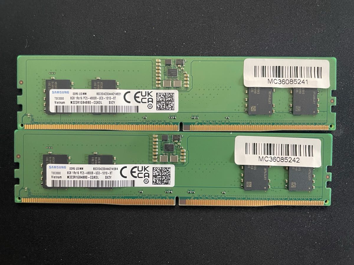 SAMSUNG DDR5 4800Mhz 8g 2 デスクトップ用メモリ｜Yahoo!フリマ（旧