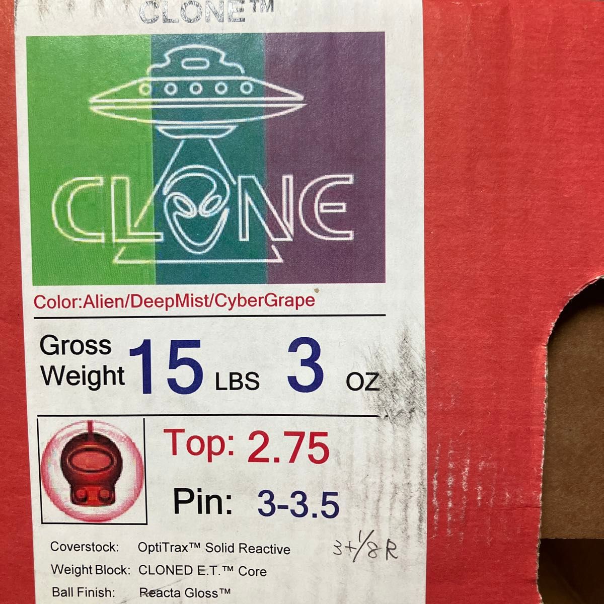 クローン 中古 ボウリング 15ポンド ロトグリップ｜Yahoo!フリマ（旧