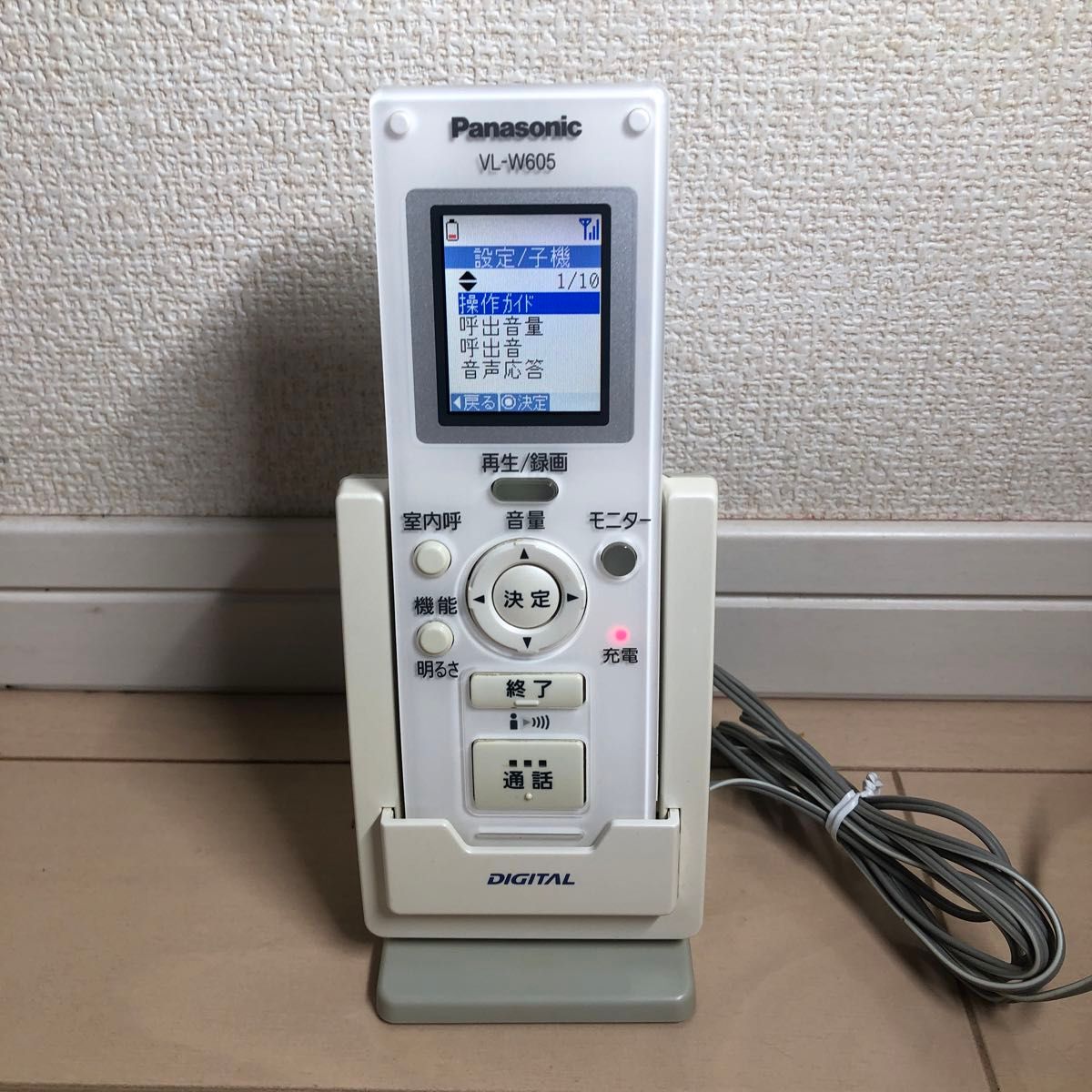 Panasonic パナソニック VL-W605 ワイヤレスモニター子機｜Yahoo