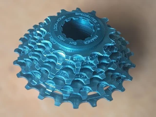 TA KHEOPS 8速 カセットスプロケット 純正ロックリング付 シマノ互換