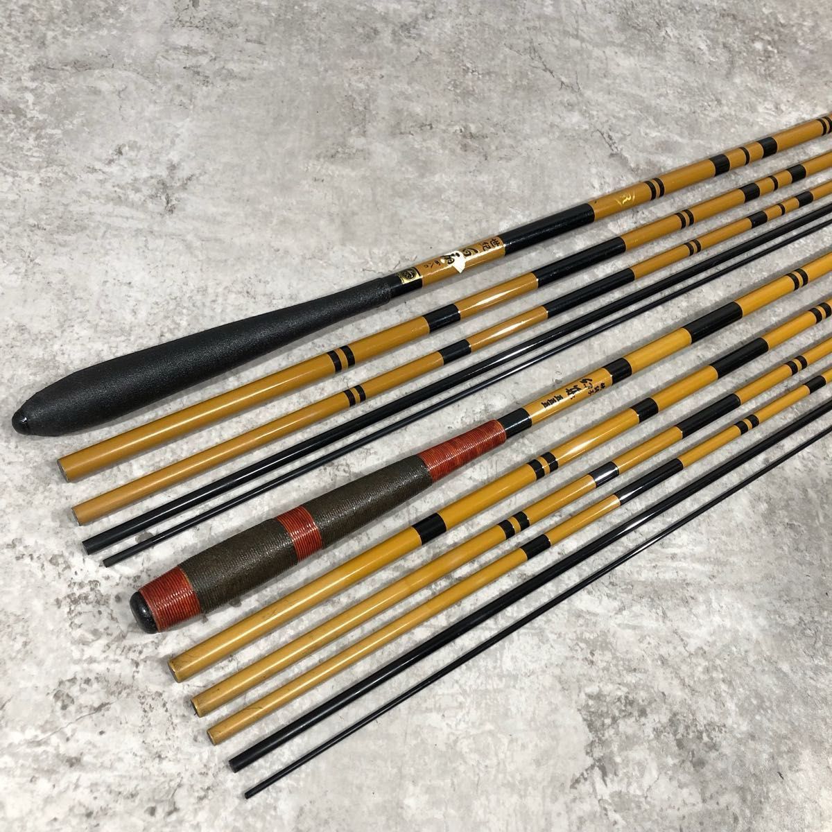 人気 へら竿 2本セット 征興 幻集 硬調子 五五五 オリムピック 白扇 四