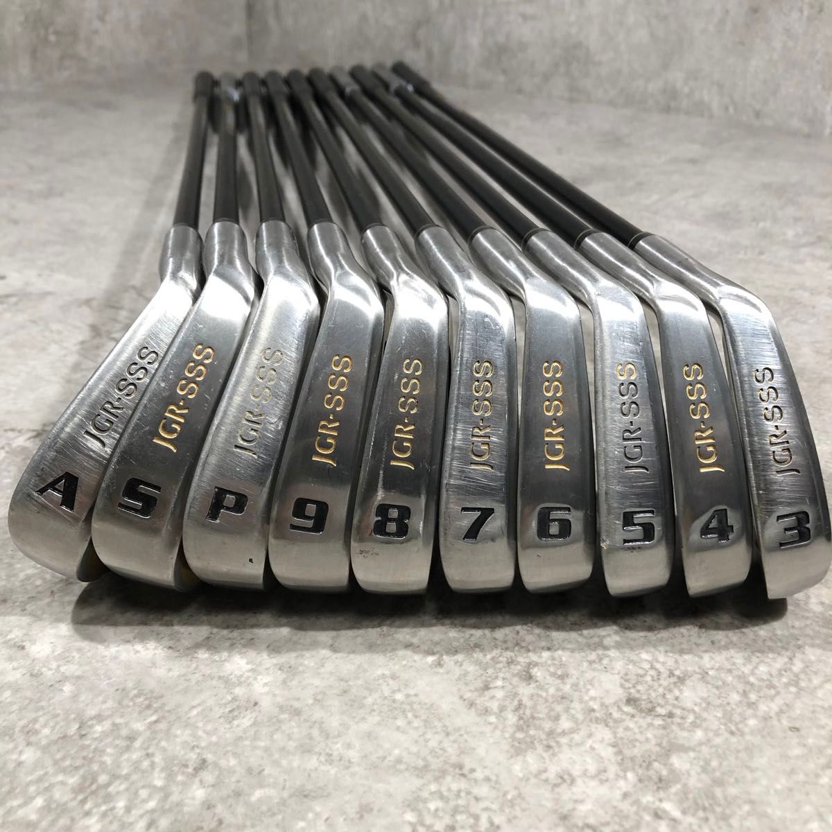希少 美品 JAGUAR JGR-SSS ゴルフ アイアン 10本 セット ジャガー