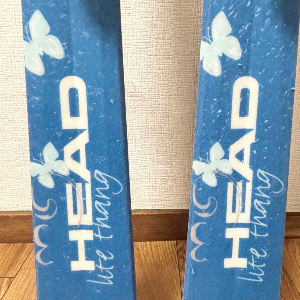 □HEAD□女性用スキーセット□板147/靴24-24.5/ストック108 HEAD 女性