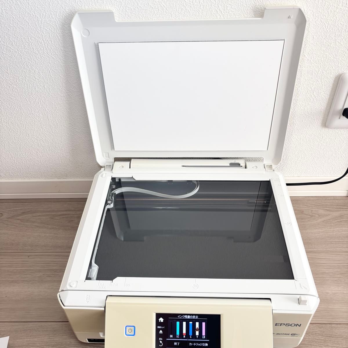 インクかすれジャンク】 EPSON EP-807AW インクジェットプリンター