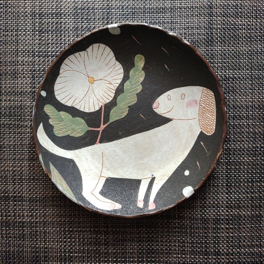 鹿児島睦 犬 プレート お皿 器｜Yahoo!フリマ（旧PayPayフリマ）