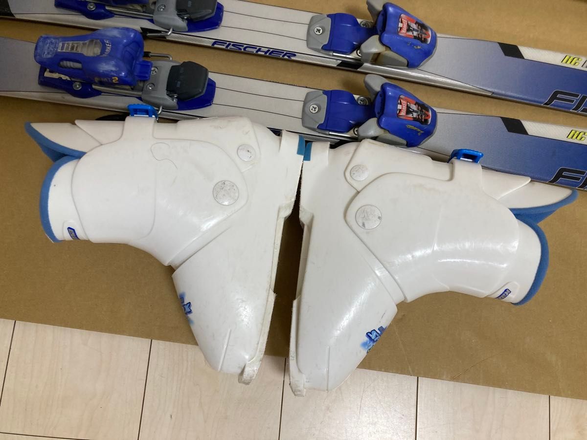 Fischer ジュニア用 スキー板128cm ブーツ23cm ストック95cm｜Yahoo