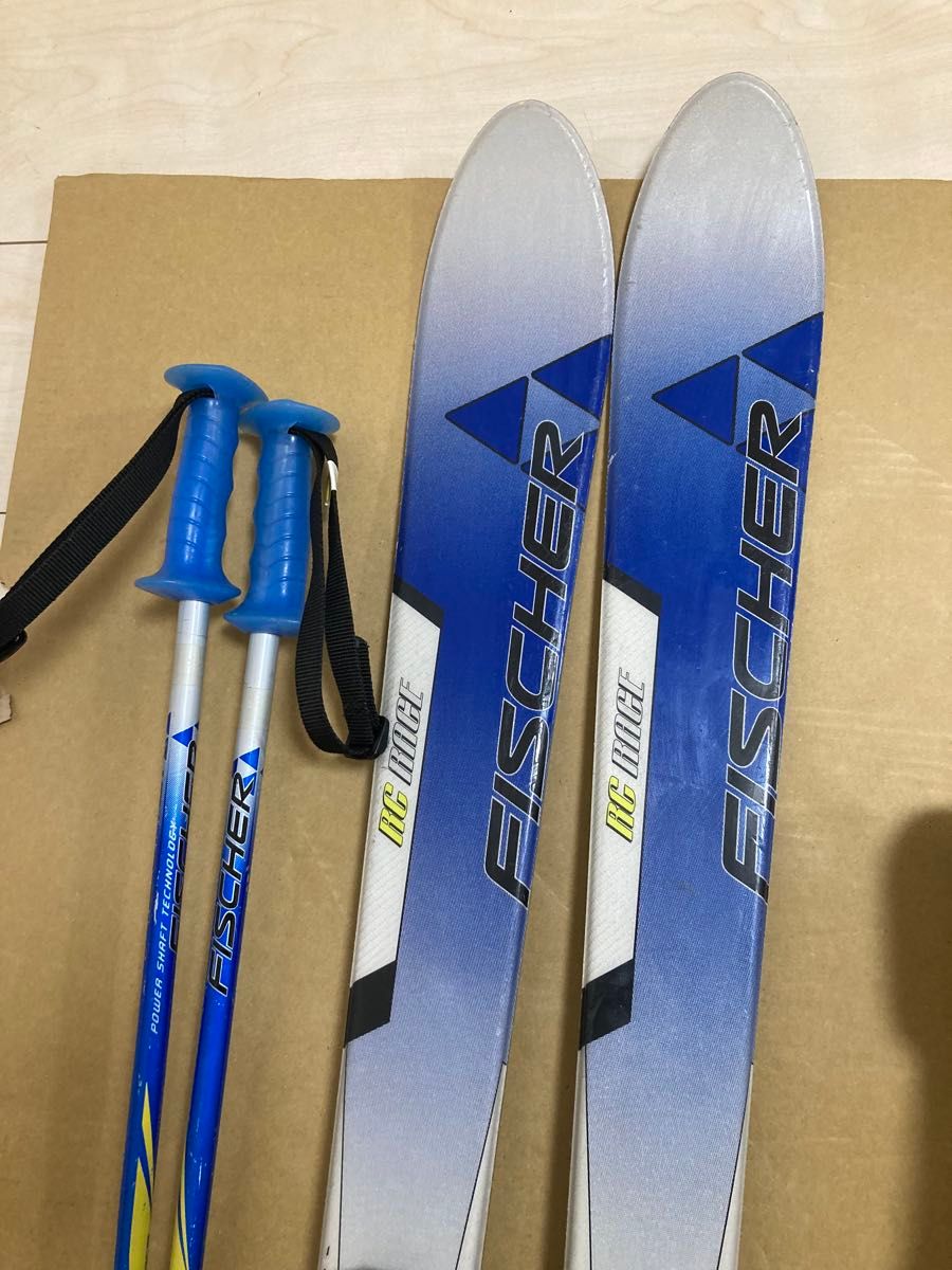 Fischer ジュニア用 スキー板128cm ブーツ23cm ストック95cm｜Yahoo