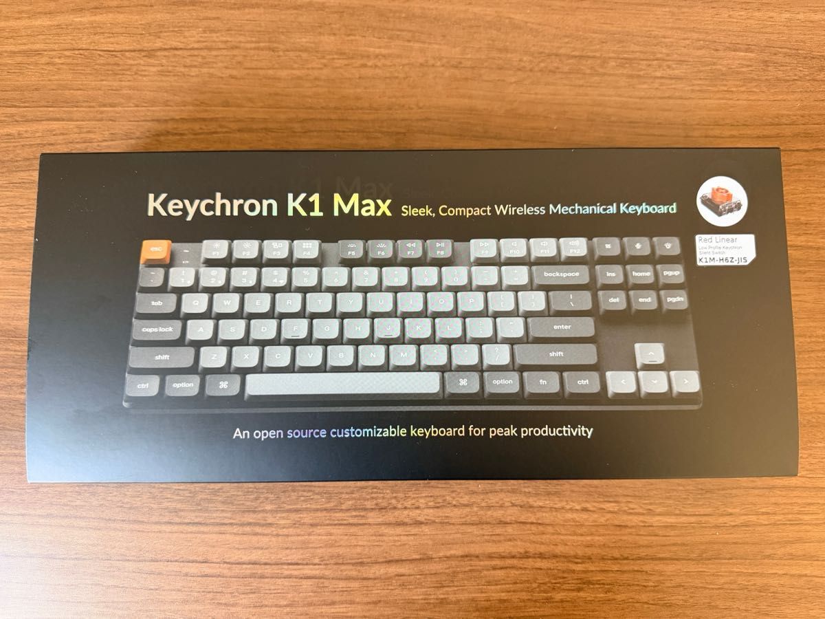 Keychron K1 Max JIS配列 静音赤軸 ホットスワップ｜Yahoo!フリマ（旧