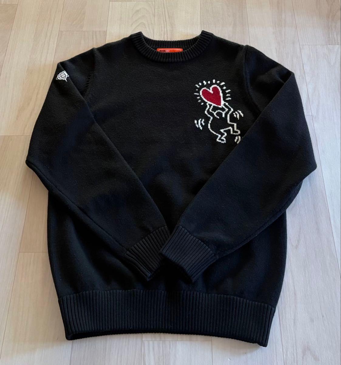BEAMS GOLF ×Keith Haring クルーネックセーター サイズM｜Yahoo