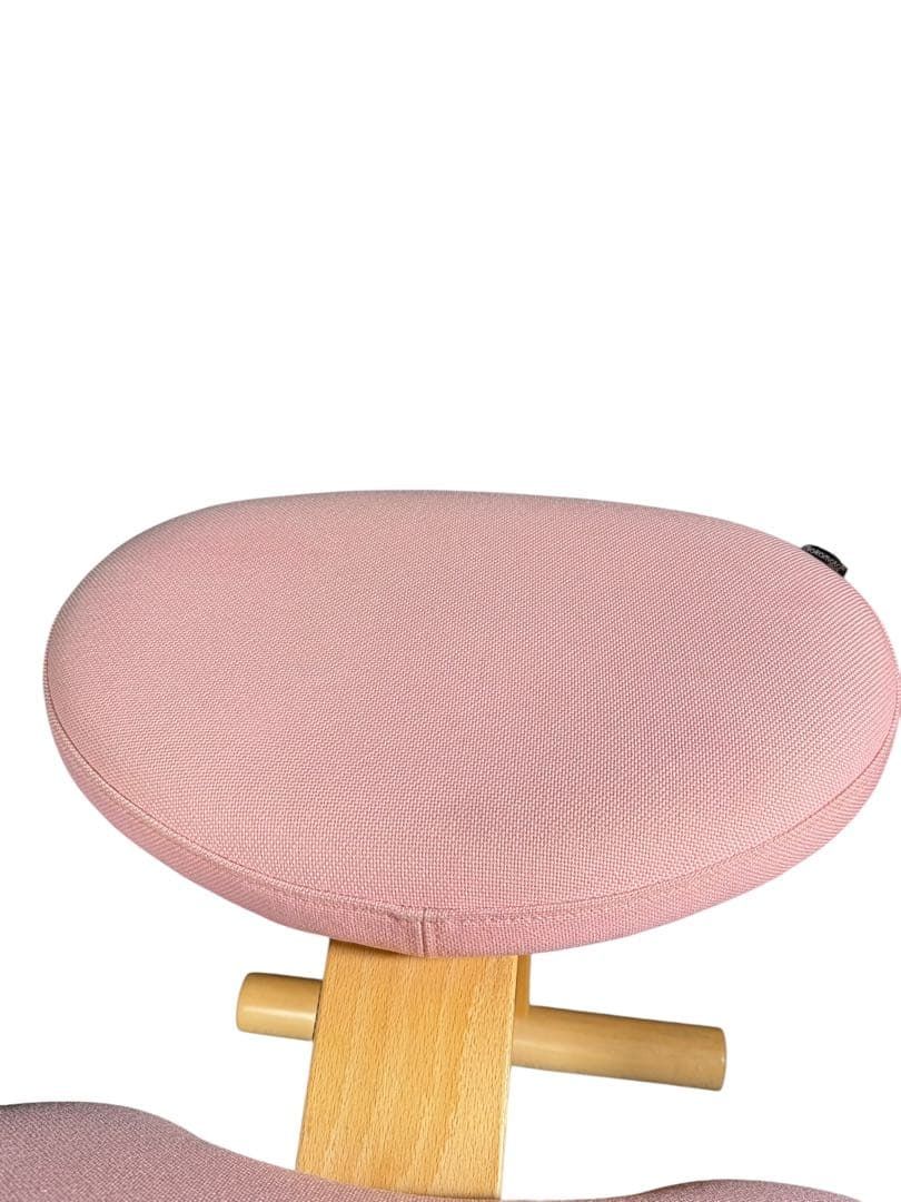KZ060 SAKAMOTO HOUSE バランスチェア ピンク系 サカモトハウス 姿勢