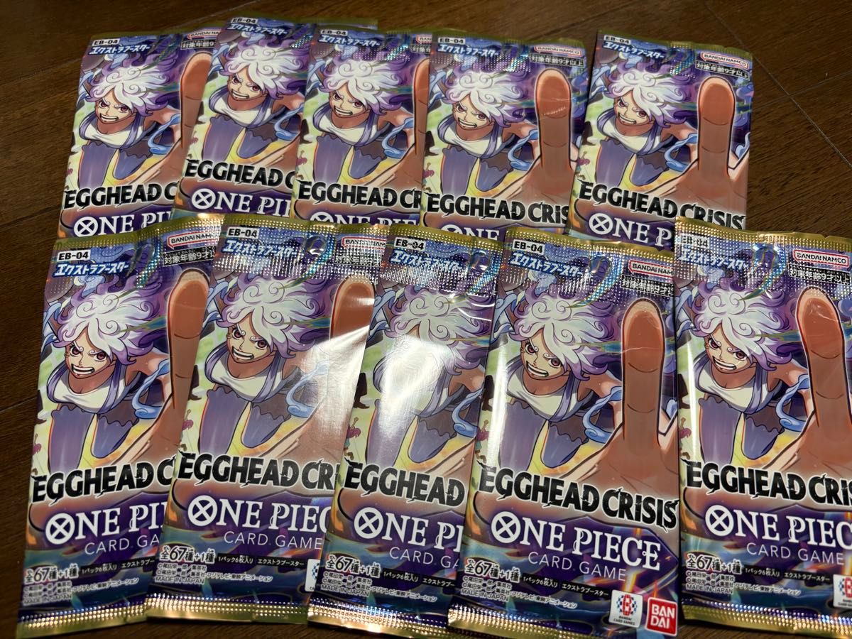 ワンピースカードゲーム エッグヘッドクライシス 未開封パック｜Yahoo