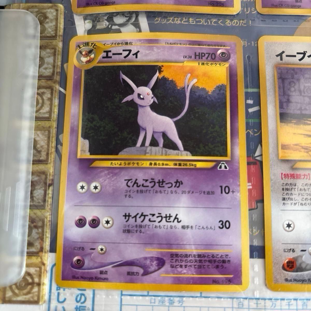 ポケモンカードneo 旧裏プレミアムファイル2 リザードン エンテイ