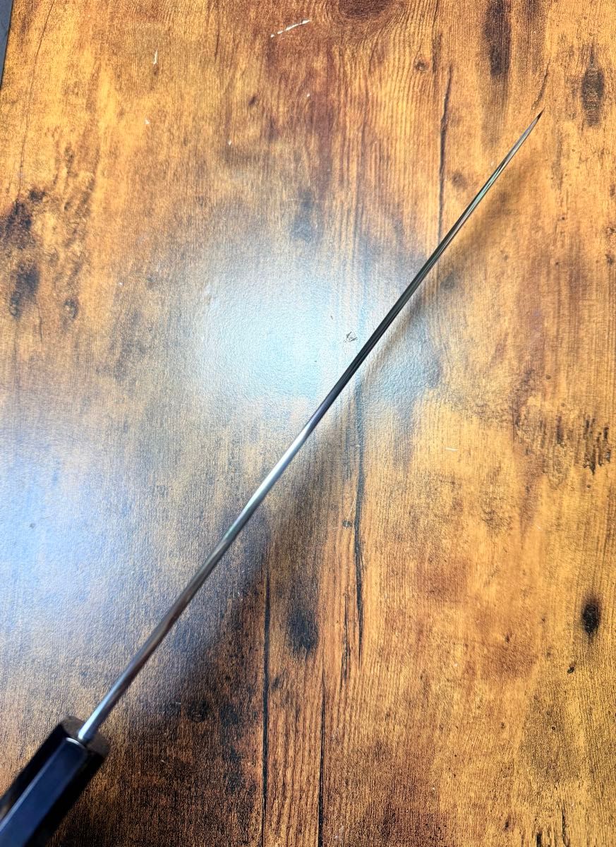 堺刃物】刺身 柳刃 包丁 尺 銀三鋼 紫檀八角水牛柄 鞘付き｜Yahoo