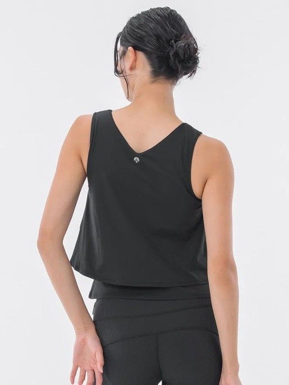 新品】SUKALA カップ付きフレアタンクトップ ブラック M｜Yahoo!フリマ