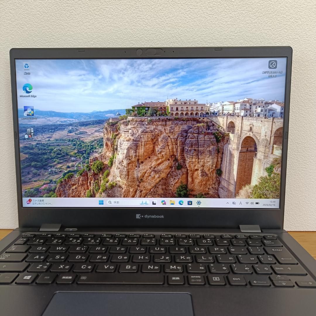 11世代 i5 ノートパソコン Windows11 SSD メモリ8GB 東芝 薄型 軽量