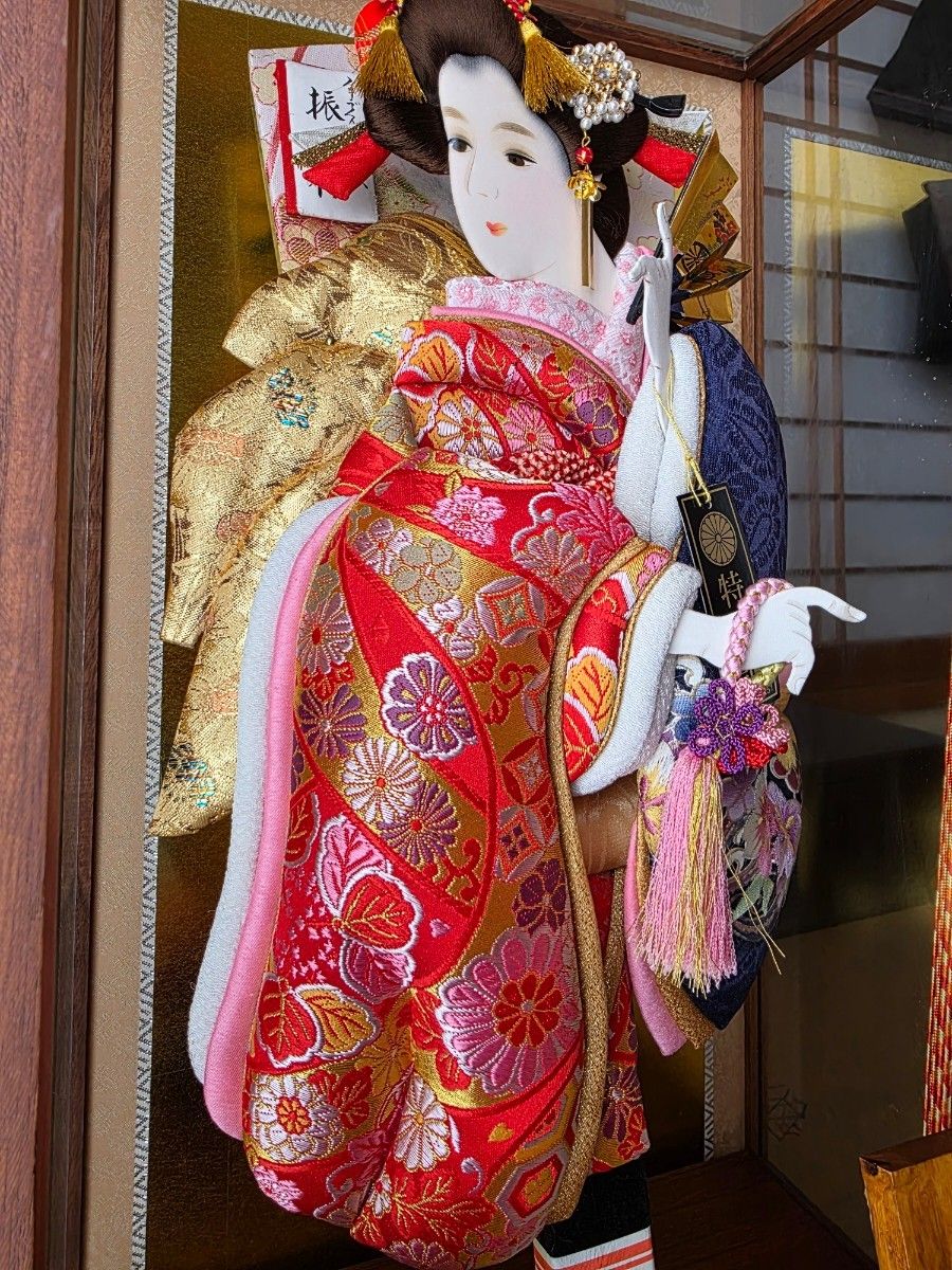 羽子板ガラスケース 新春翠 手作り押絵羽子板｜Yahoo!フリマ（旧PayPay