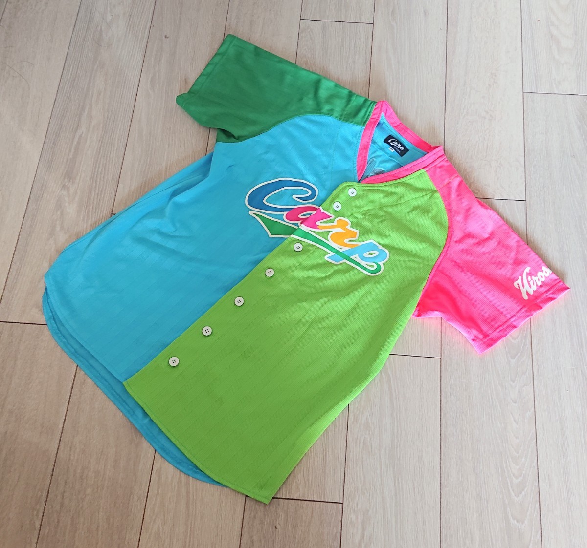 希少 限定 1000枚】広島 東洋 カープ スライリー ユニフォーム サイズM