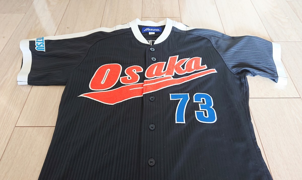 大阪 近鉄 バファローズ 梨田 ビジター ユニフォーム ミズノ サイズM
