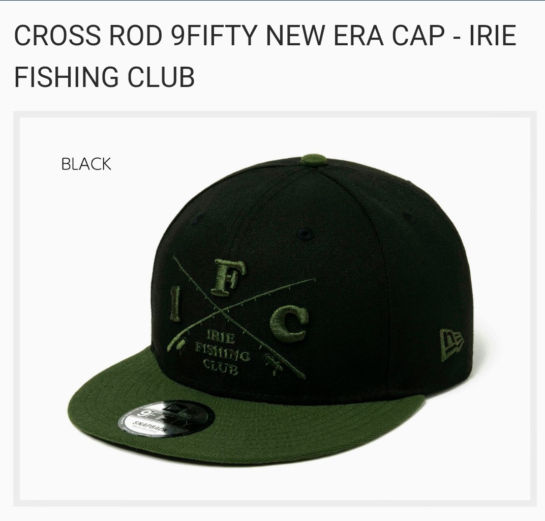 アイリーフィッシングクラブ IRIE FISHING CLUB ニューエラ キャップ