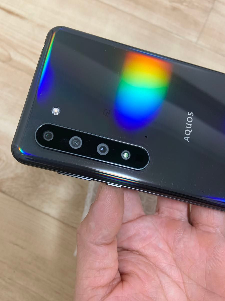 概ね美品 AQUOS R5G 908SH softbank ブラックレイ｜Yahoo!フリマ（旧