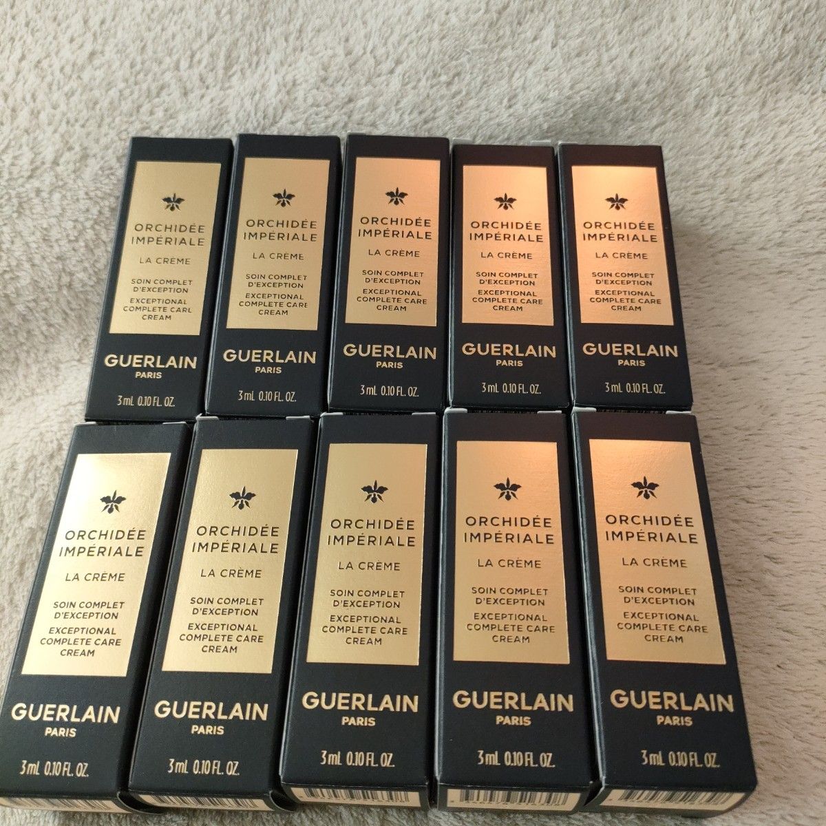 ゲラン オーキデアンペリアル ザ クリーム 3ml 10個セット GUERLAIN
