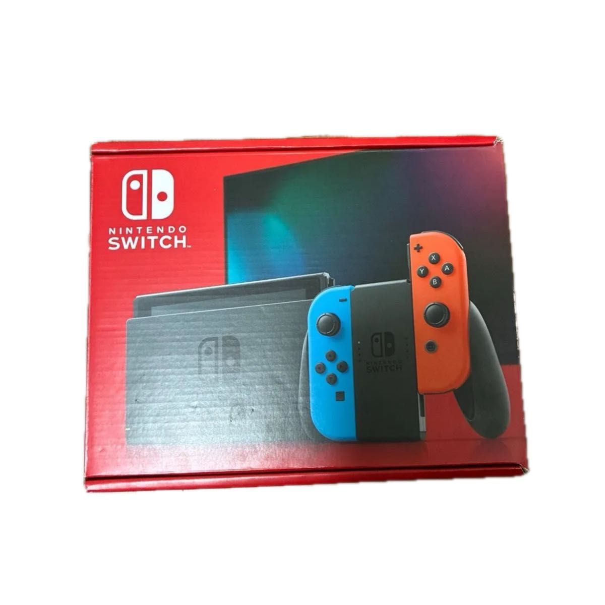 新品未使用】Nintendo Switch 新モデル 本体 ネオンブルー ネオン