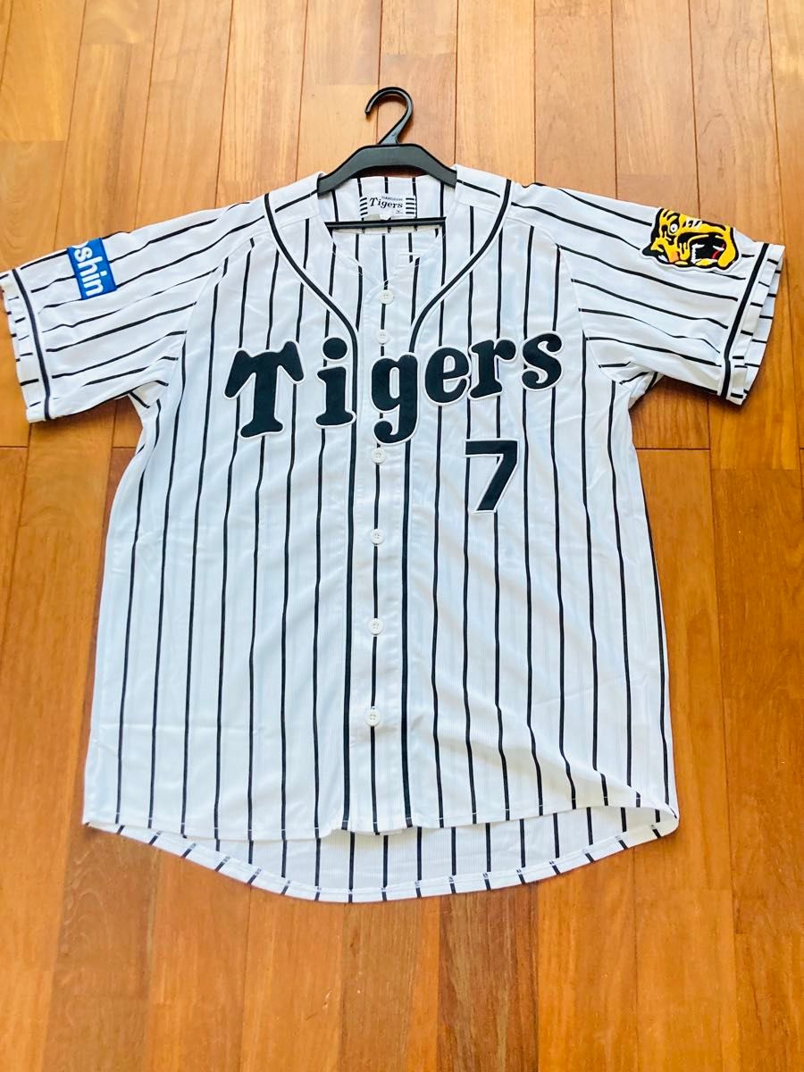 ミズノ 阪神タイガース ユニフォーム 糸井嘉男 糸井 ミズノ L 刺繍