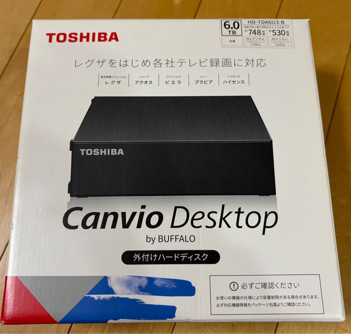 HD-TDA6U3-B 外付けHDD 6TB TOSHIBA Canvio Desktop by Buffal｜Yahoo
