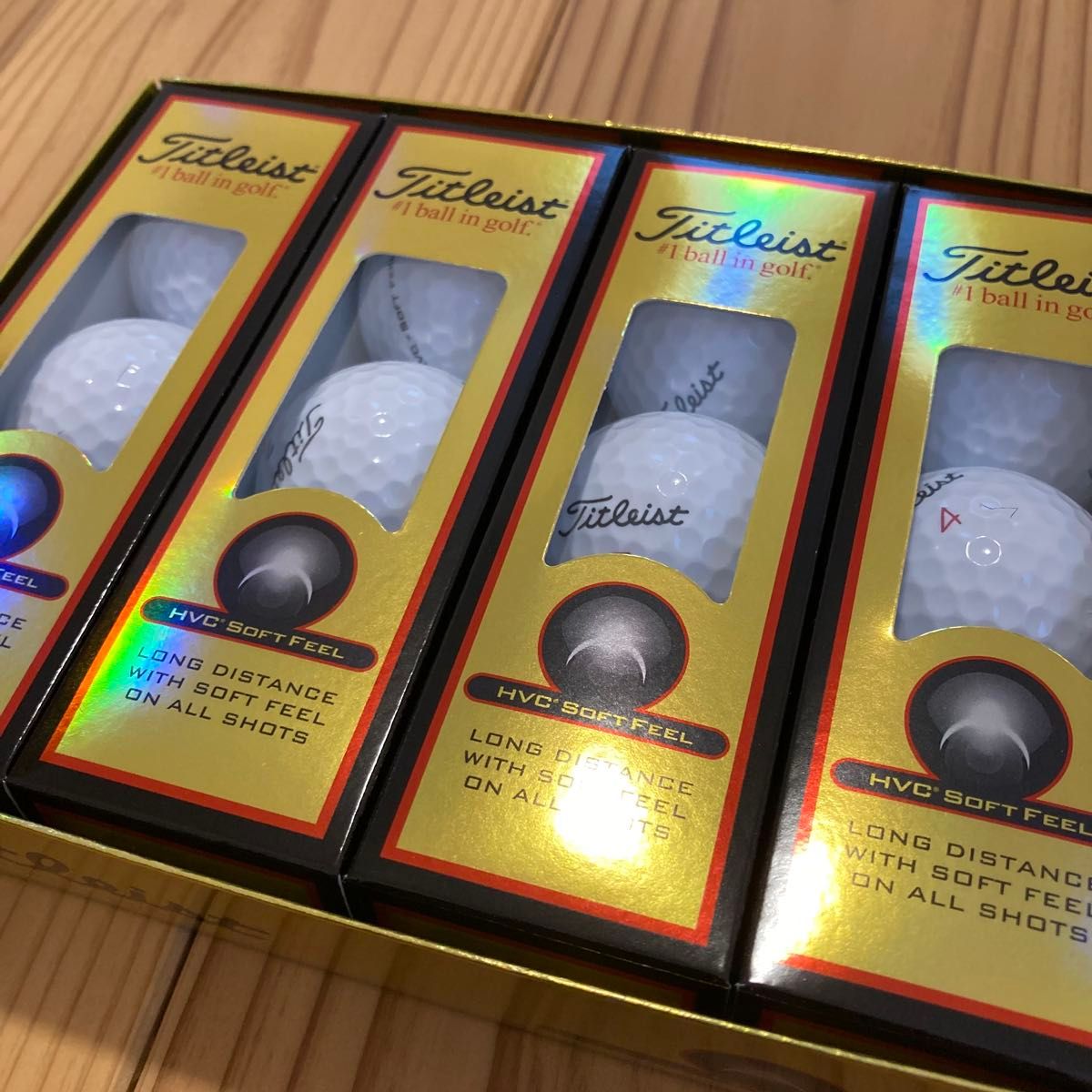 タイトリスト HVC SOFT FEEL ソフトフィール 10ダース ゴルフボール