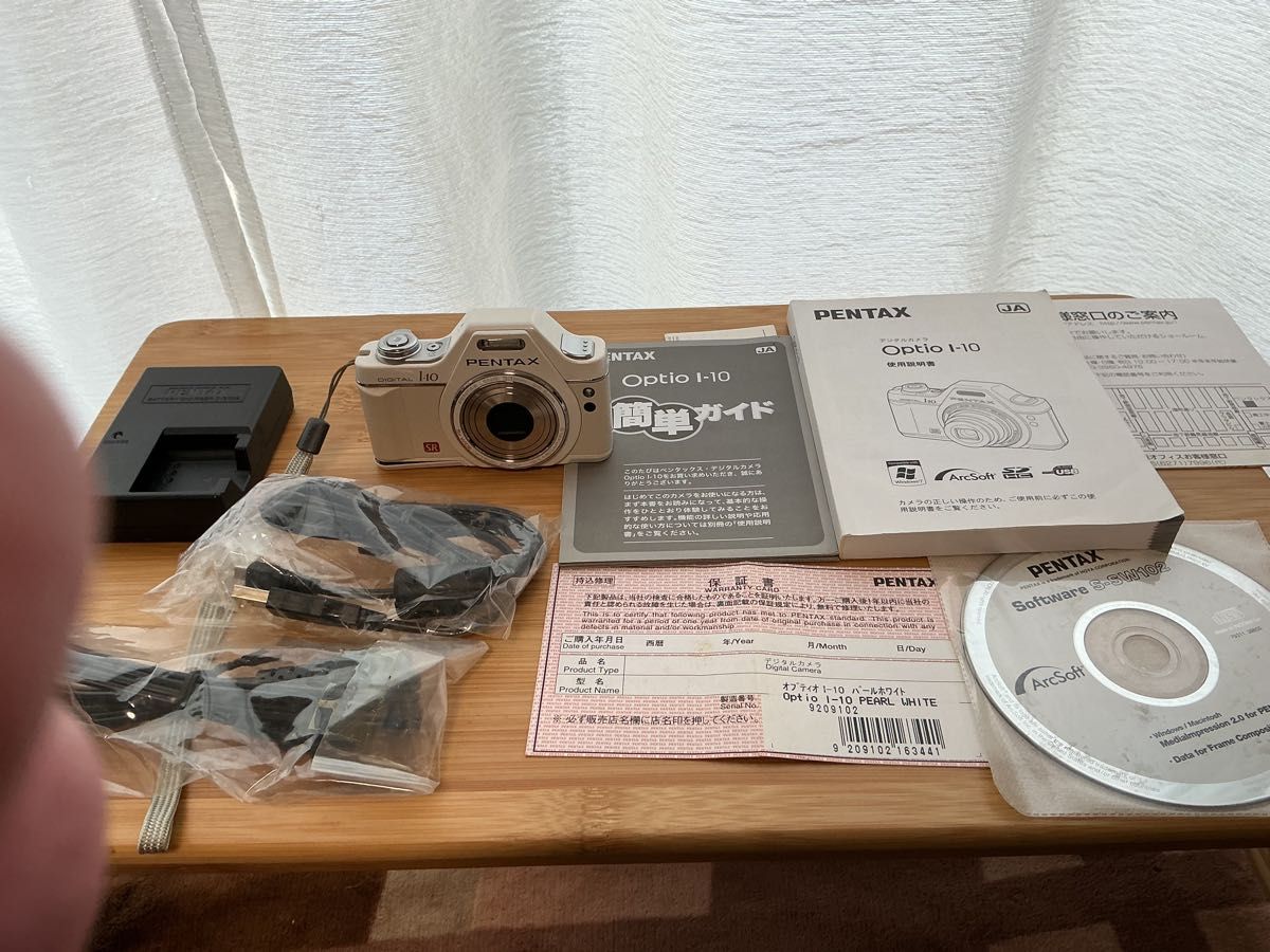 ペンタックス Optio I-10 パールホワイト｜Yahoo!フリマ（旧PayPayフリマ）