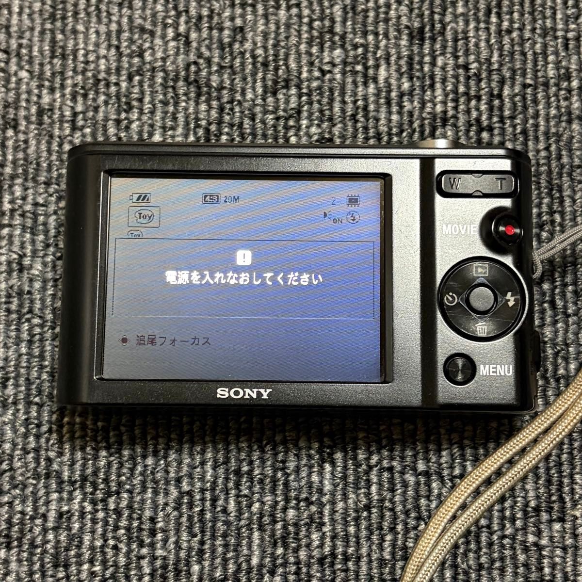 SONY ソニー Cyber-shot サイバーショット DSC-W810 ジャンク