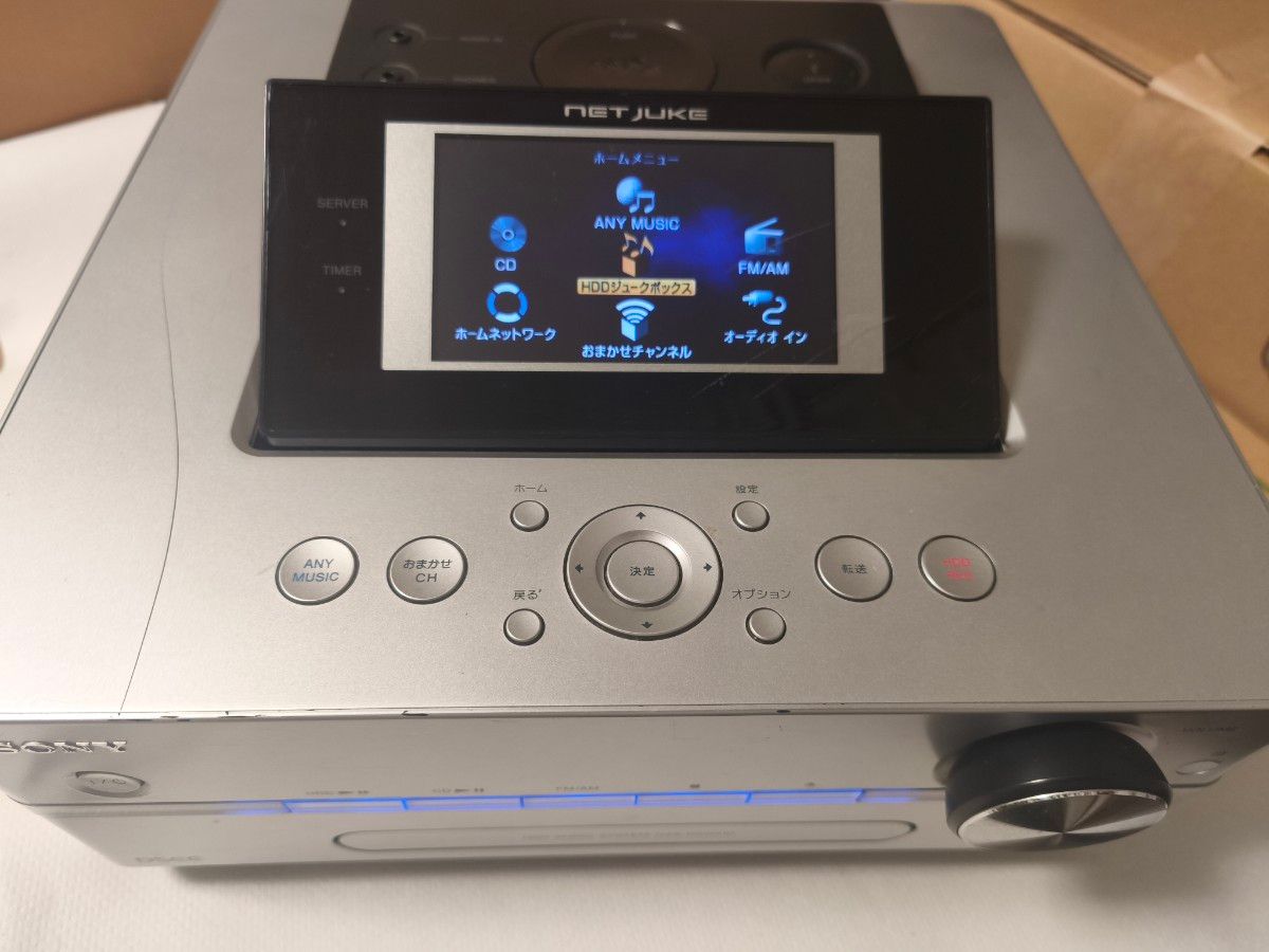 SONY NET JUKE HDD/CD対応 ハードディスクコンポ NAS-D500HD｜Yahoo