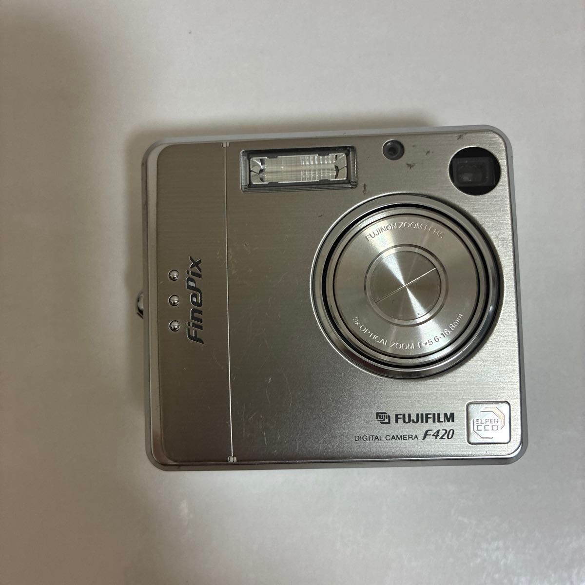FUJIFILM FinePix F420 デジタルカメラ シルバー ジャンク品｜Yahoo