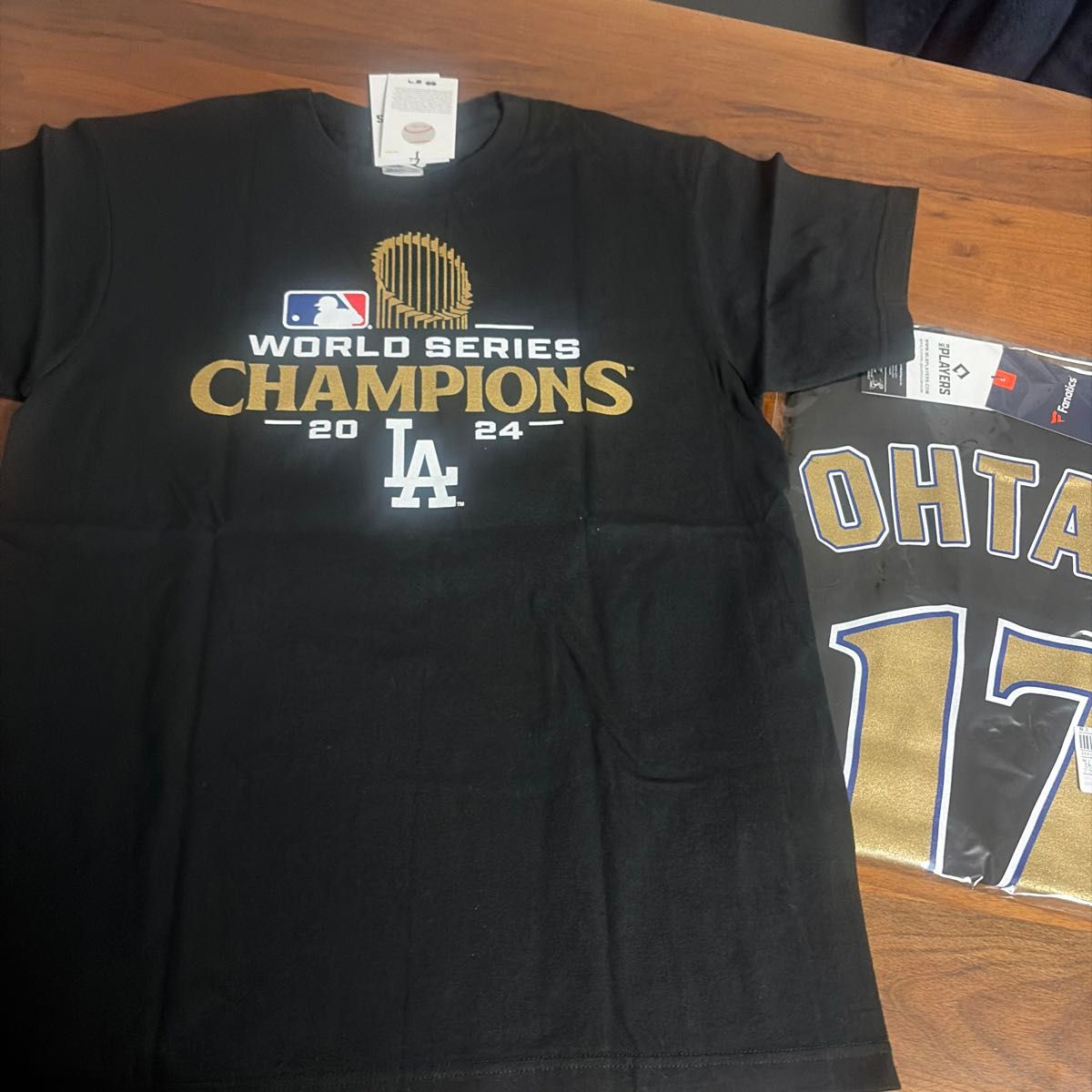 大谷翔平 レプリカユニフォーム Tシャツ OHTANI 17 Mサイズ Lサイズ 2
