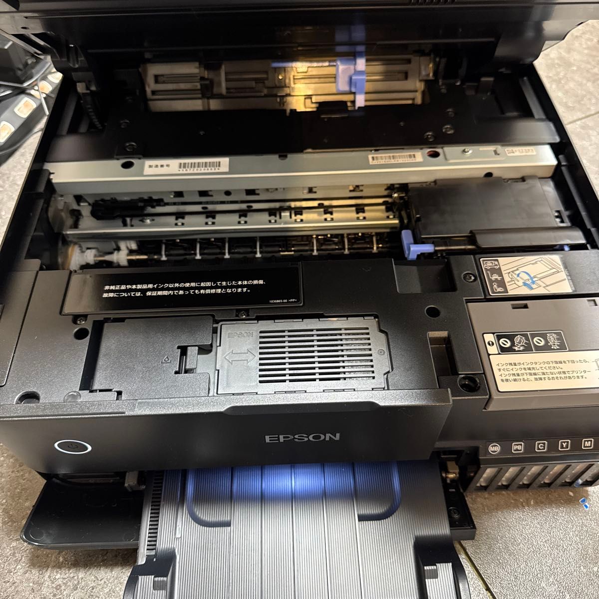 美品2540枚印刷少なめ エプソンプリンターエコタンクEW-M873T｜Yahoo