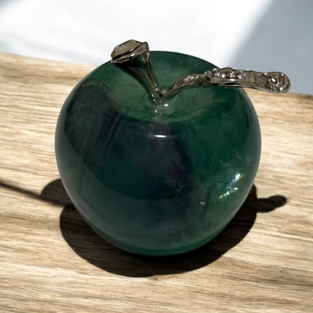 フローライト ミニ林檎 オブジェ 天然石 インテリア 置物｜Yahoo